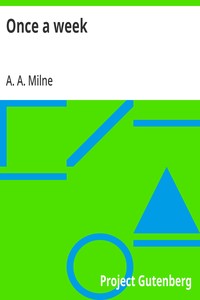 Cover of Once a week — Reading Notes