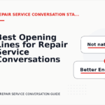 Best Opening Lines for Repair Service Conversations